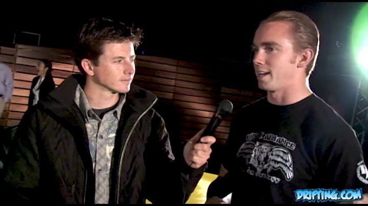 Tanner Foust and Chris Forsberg at the 2006 Rhys Millen Solstice Unveiling
