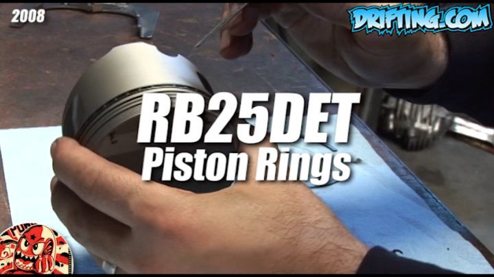 RB25DET Piston Rings with Ali @katethejeep in 2008 Video by @driftingcom