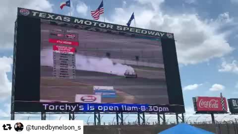 Up on the worlds largest TV. The RX8 really ran strong this past weekend.  Making power and running strong in the texas heat. @tunedbynelson_s & @mazdatrixofficial keeping us running strong all year long.

 @americanethanol @growthenergy
@exedyusa @mazdatrixofficial @precisionturbo @mishimoto @wppro.taiwan @xxrwheel @meganracing @swiftsprings  @haltechecu @getnrg @wraplegends @radiumengineering @drinkdoc @officialdnagarage  @thunderboltfuel
@_wisefab_  @sikkymanufacturing
@ptpturboblankets @nferaclub @edelbrockusa @ef1motorsports @winmaxusa @hillcofastenerwarehouse @billetinc
@tunedbynelson_s @zerekfabrication @officialngksparkplugs @nexentireusa @drinkdoc @pickpros

@tunedbynelson_s with @repostsaveapp ・・・ Excellent qualifying run !!!!