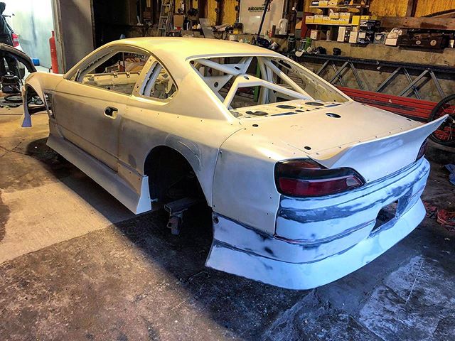 The guys are still busy chipping away at the enormous task of preparing the car for paint. The downside to fiberglass is the shear amount of time the guys are having to put into it to ensure the finish is like glass. No room for waves here  ️
️
️
️
️
️
️
️
️