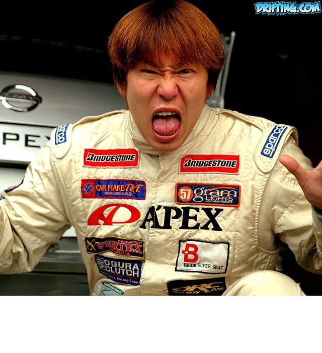 Youichi Imamura @driftingcom Photo Shoot at A'PEXi , 2003? Photo by Alex