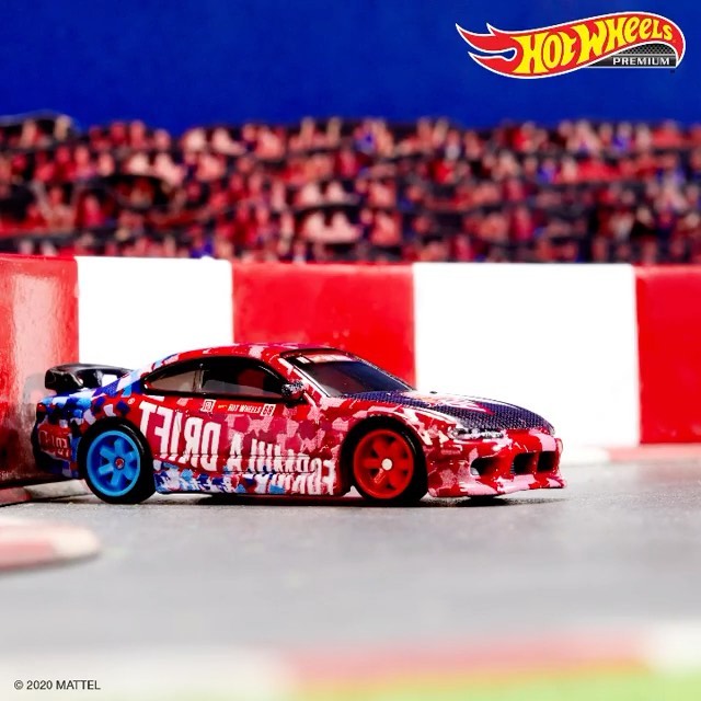 @HotWheelsOfficial x cooked up an insanely stylish die-cast of the Nissan S15.  Complete with a custom aggressor style camo print that pays homage to early 2000’s drift car designs, this die-cast is an FD fan’s dream.

Find it as part of the Hot Wheels Boulevard assortment and a special package only at Walmart.