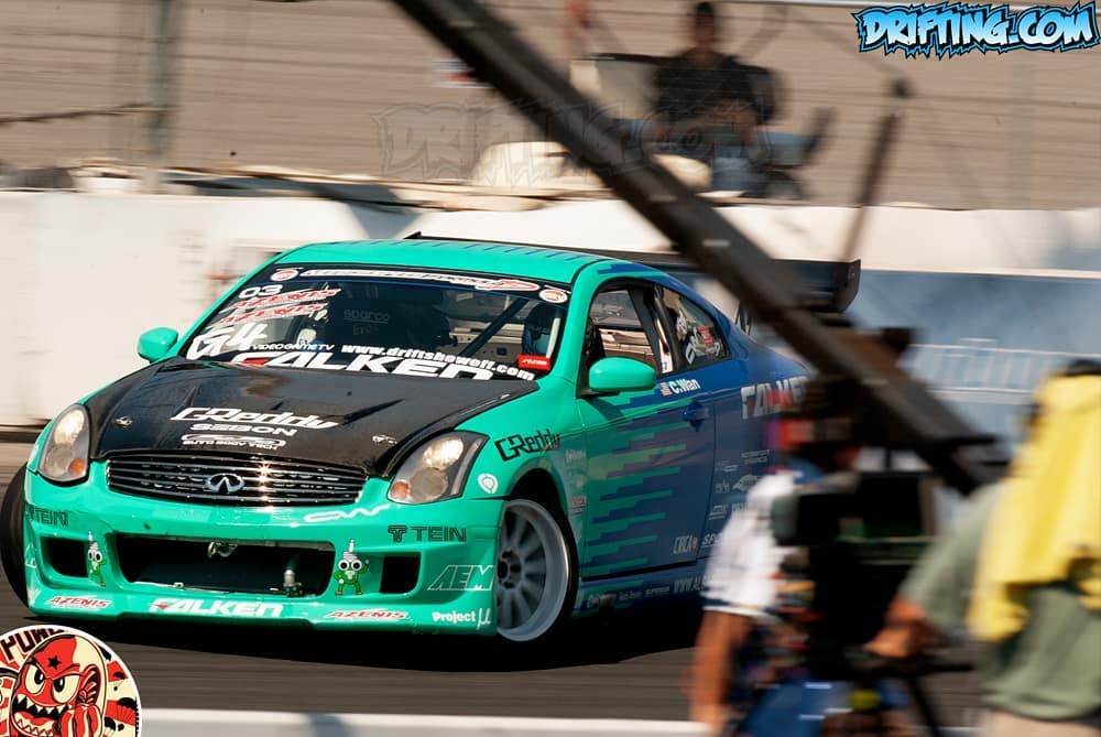 Calvin Wan at 2005 Formula Drift Irwindale - Photo by Alex