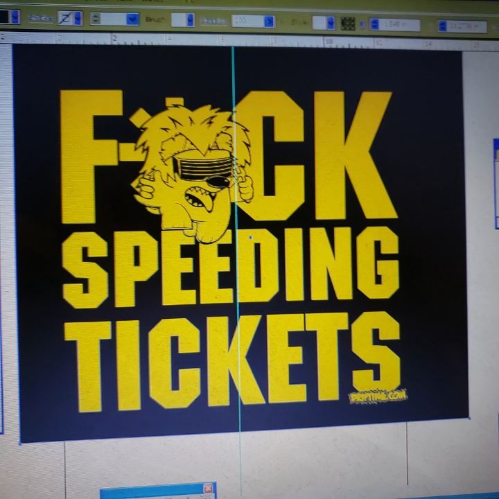 F Speeding Tickets Shirt. updating