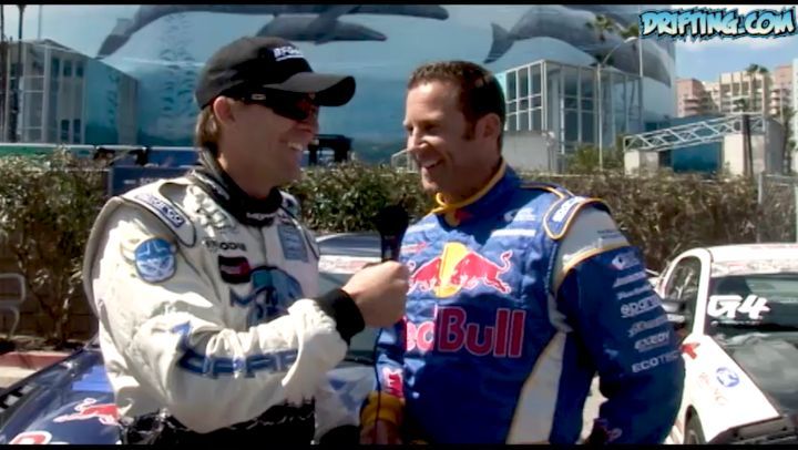 Samuel Hübinette and Rhys Millen - Formula D Team Drift at 2006 Long
Beach Grand Prix