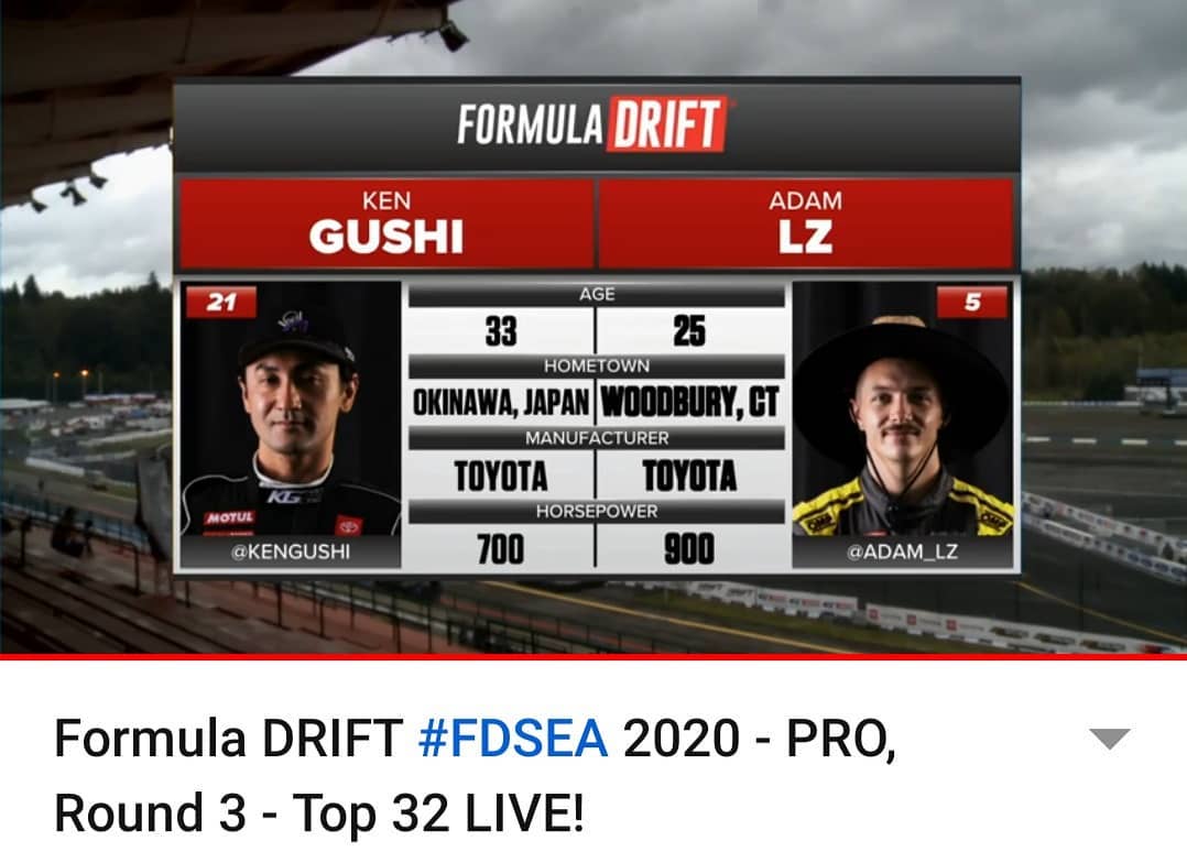 Watch Formula Drift Seattle Live !