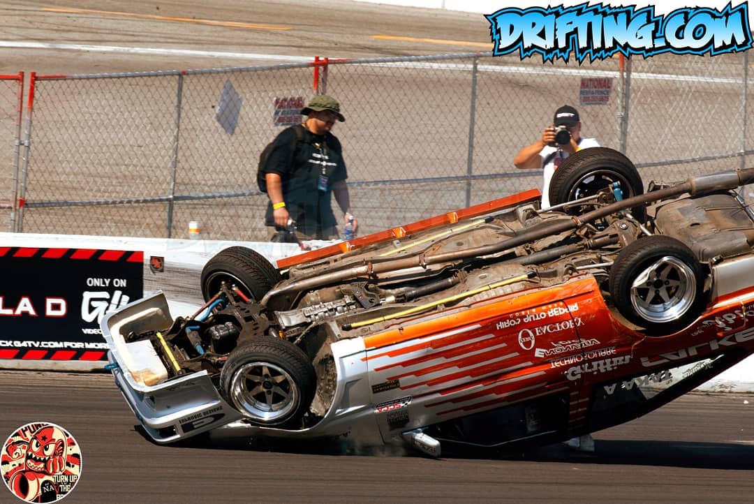 Taka Aono at 2005 Formula Drift Irwindale - Photo by Alex