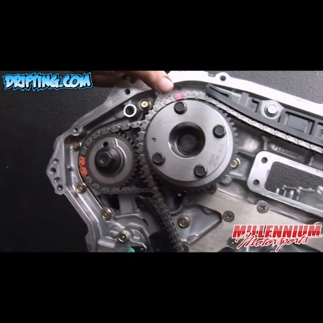 Verify Marks on the Timing Chain / Gears - 350Z VQ35DE Engine Rebuild