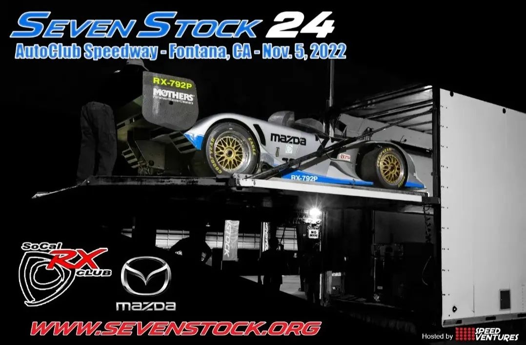 Seven Stock 24 , AutoClub Speedway Fontana CA November 5, 2022