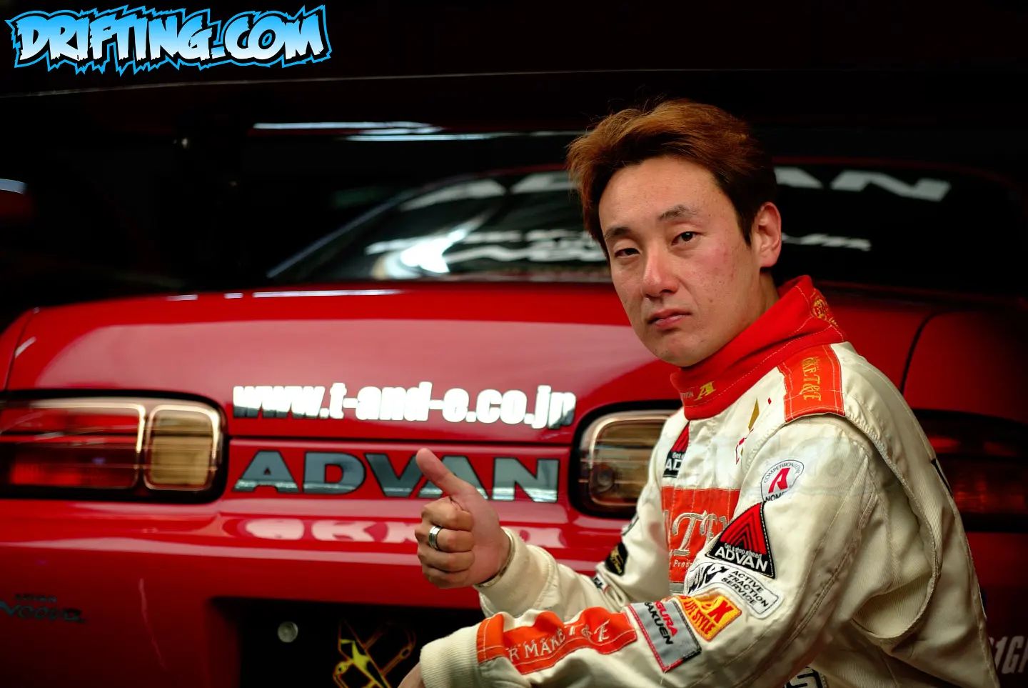 Takahiro Ueno at APEXi USA - Photo by Alex , taken about 19 years ago