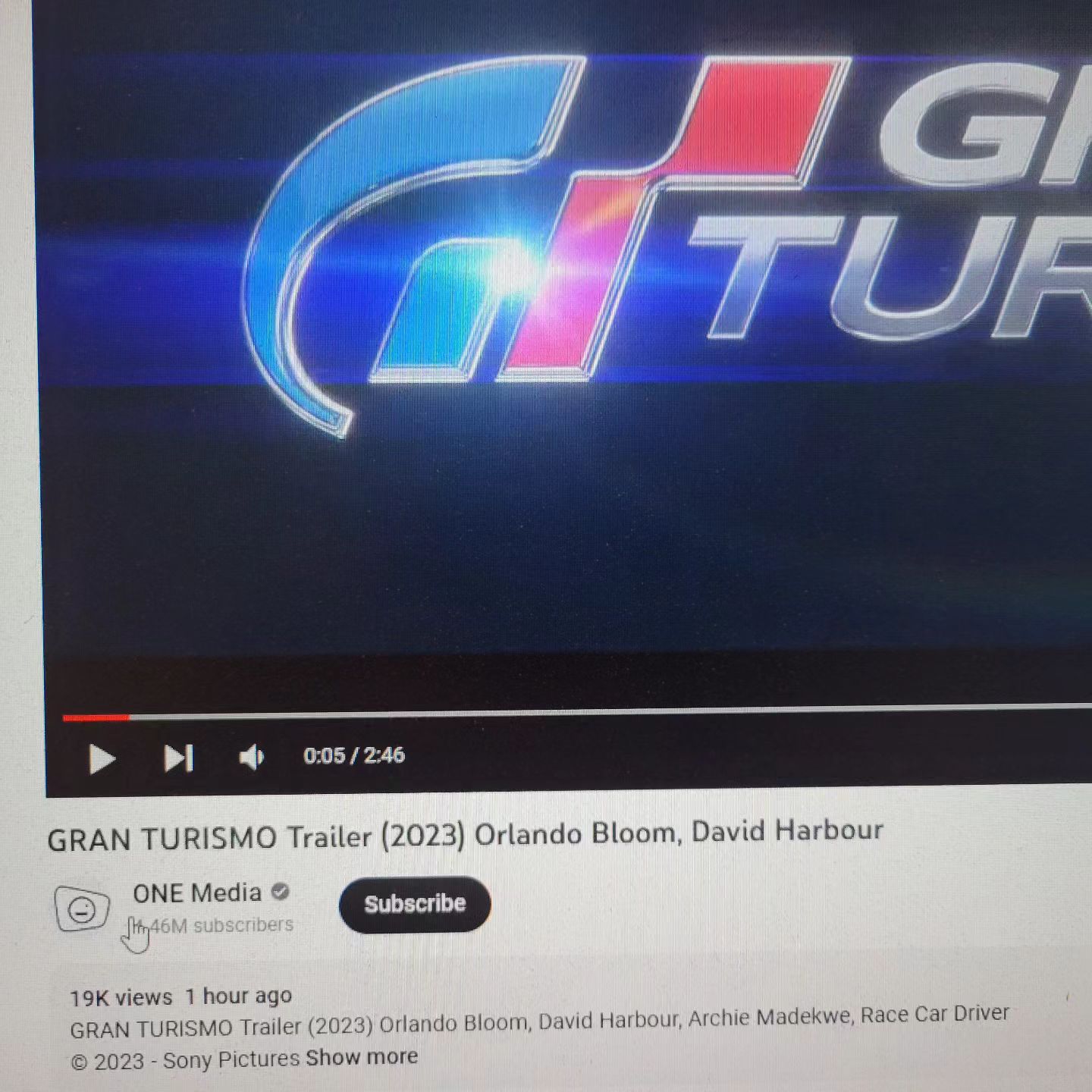 Gran Turismo 2023 Trailer