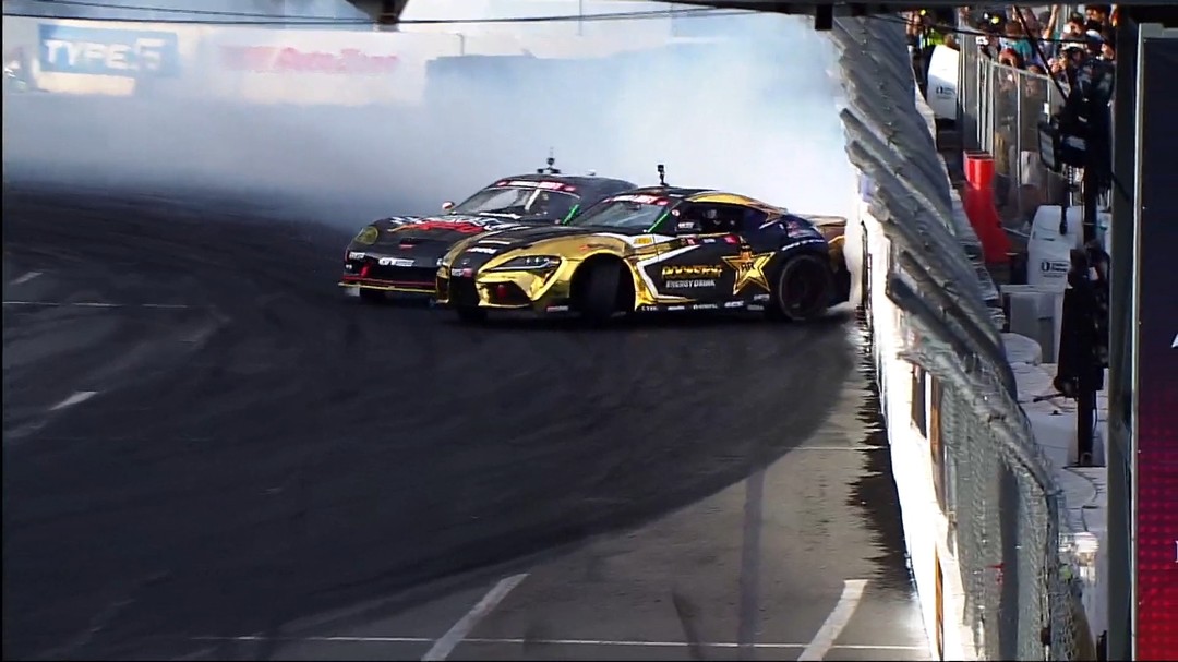 Looking back at a crazy start to the season in Long Beach. @MattField777 hits the wall in a Final 4 battle vs @FredricAasbo.