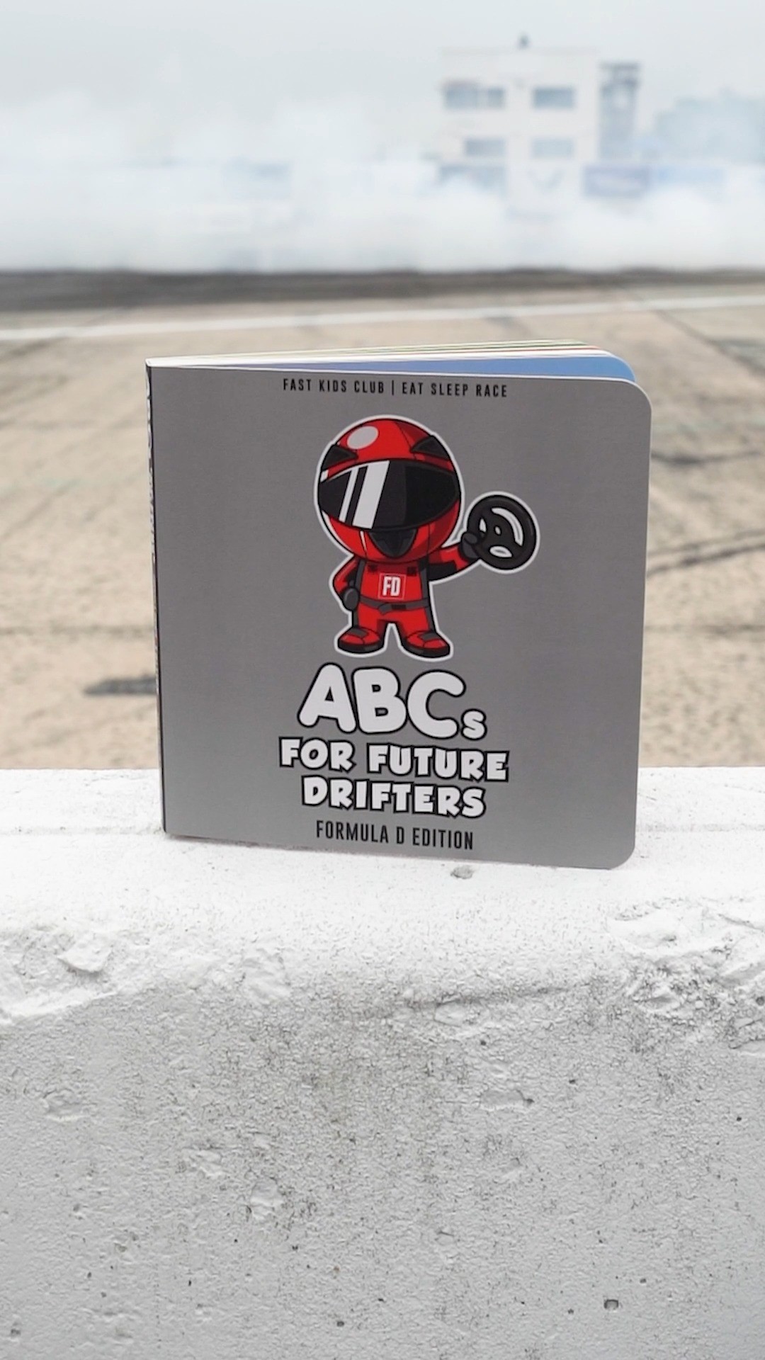 Ignite your child's passion for motorsports early with the 'FD Edition ABC's For Future Drifters Book'! Perfect for tiny hands and curious minds. 

 Now available on our shop: (link in bio)