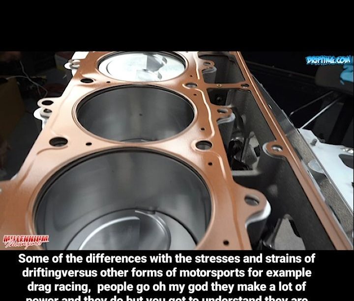Some of the differences with the stresses and strains of drifting