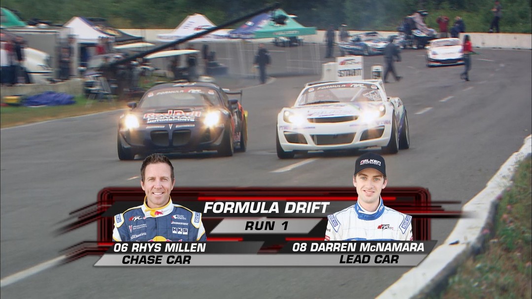 FD Flashback - @DMac86Official leads @RhysMillenRacing in rainy Seattle. ⚔️