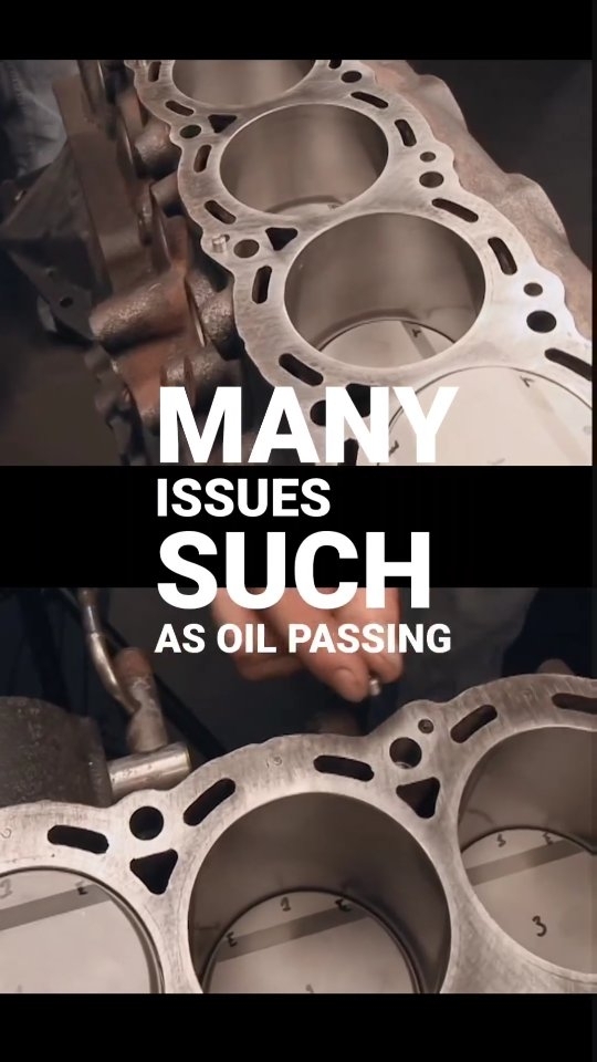 How to Reduce Oil Accumulation in the RB Cylinder Head - The RB series engines are notorious for oil accumulation in the cylinder head. This causes many issues such as oil passing through the valve guides, lack of oil at the crank journal, and the oil pump sucking up too much air instead of oil during excessive force. Using the Tomei oil gallery orifice, we're going to go ahead and take the new restrictors and pound them on top of the old stock ones. As you can see here, that's our stock, and we're going to replace it with the new one, and it's going to take us from 2mm to 1.5mm.