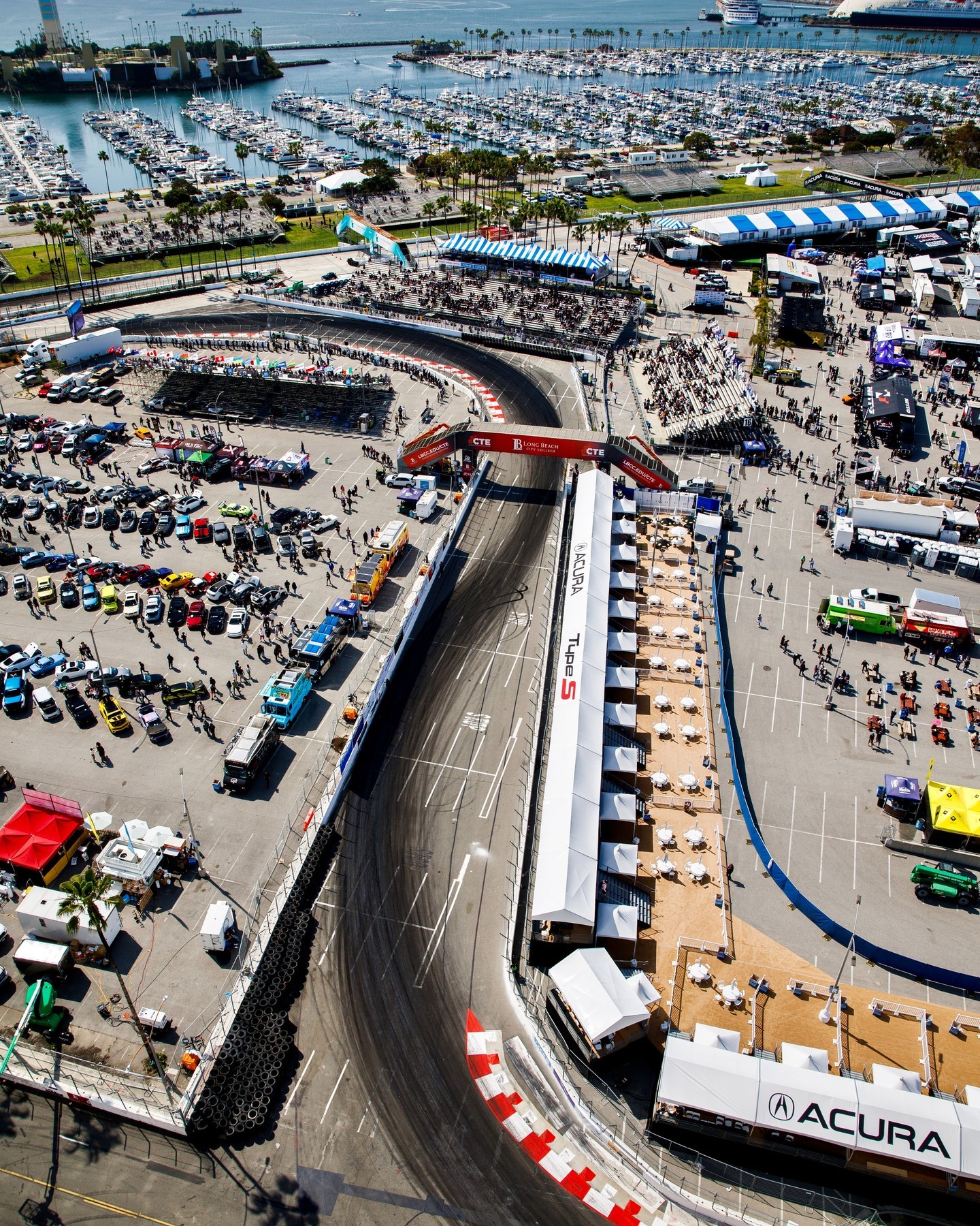 Drifter's paradise. The Long Beach circuit is one-of-a-kind.