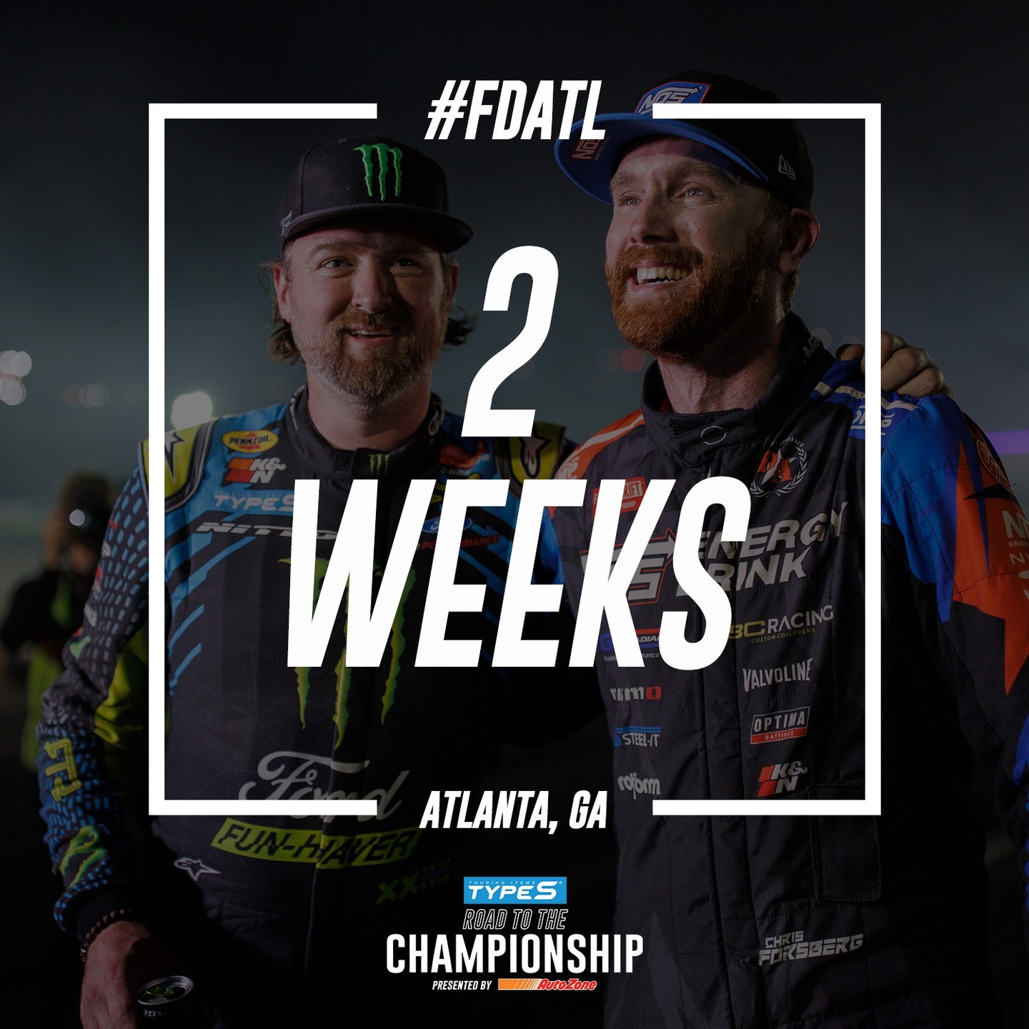 2 weeks until RD 2. 

The 2024 Championship battle continues at Road Atlanta on May 9 - 11.