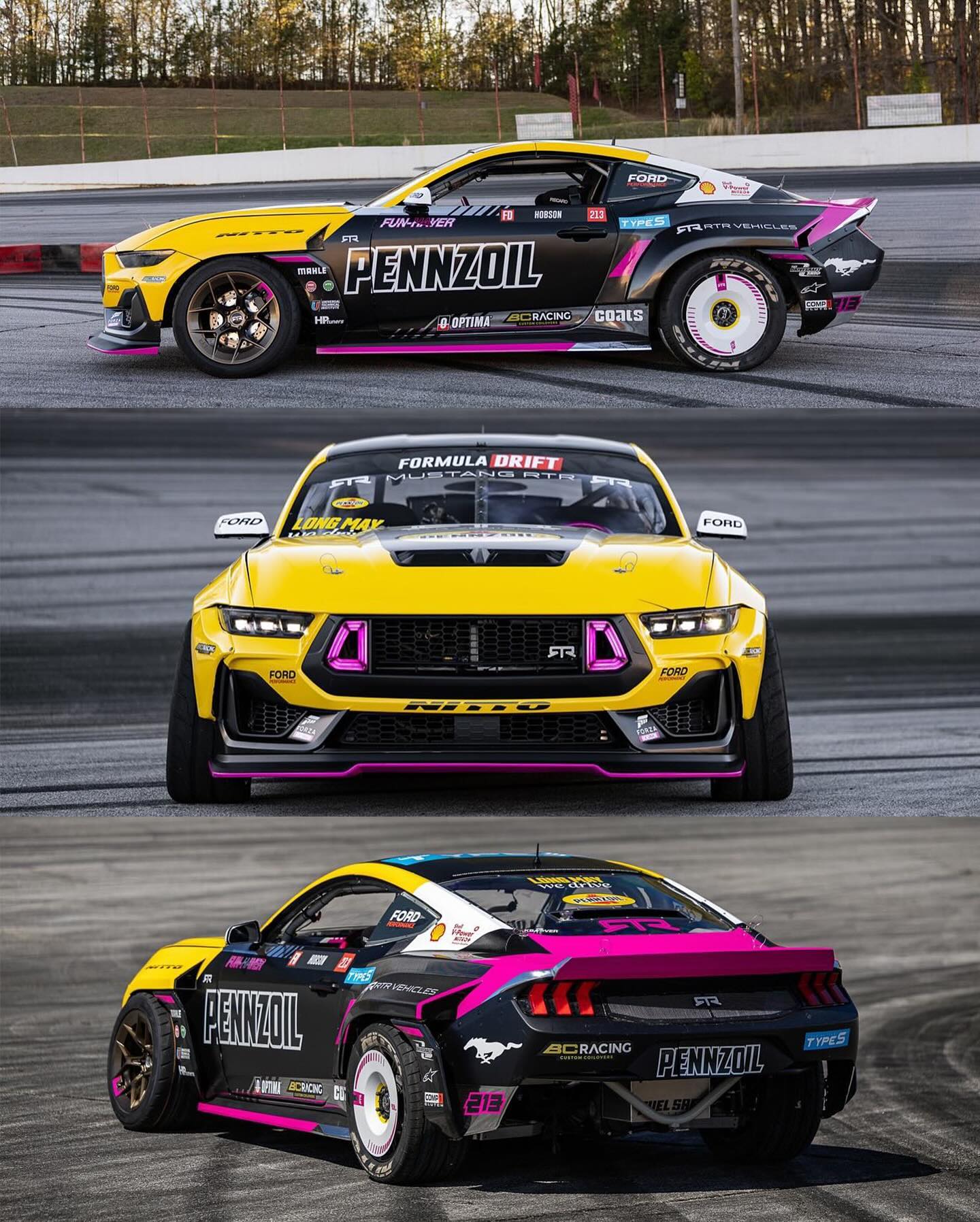 Entering a new era. @BenHobson213’s @FordPerformance RTR Spec 5-FD Mustang.