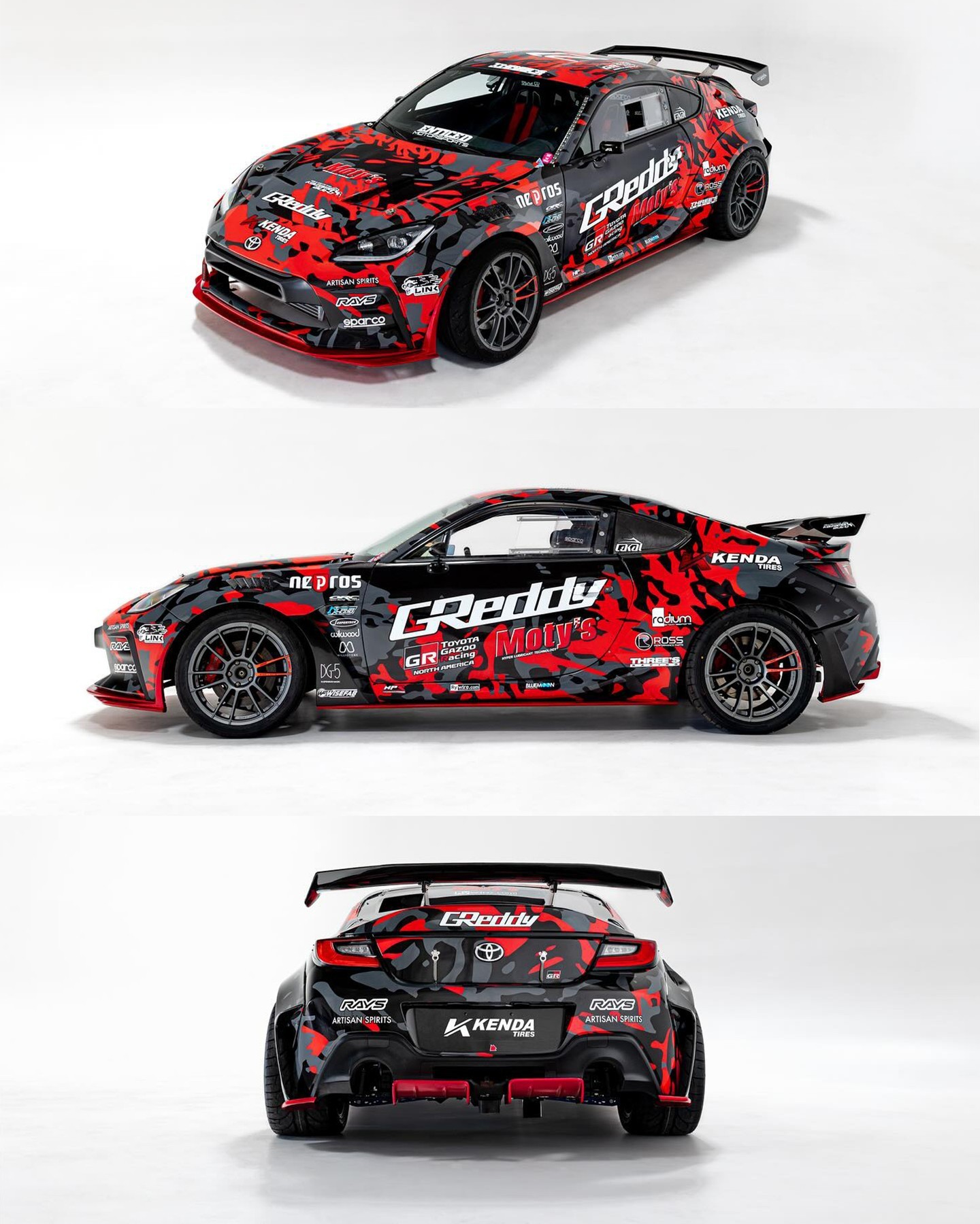 Introducing @KenGushi’s 2024 @ToyotaRacing | @KendaMotorsports GR86 for the 2024 Formula DRIFT PRO Championship.