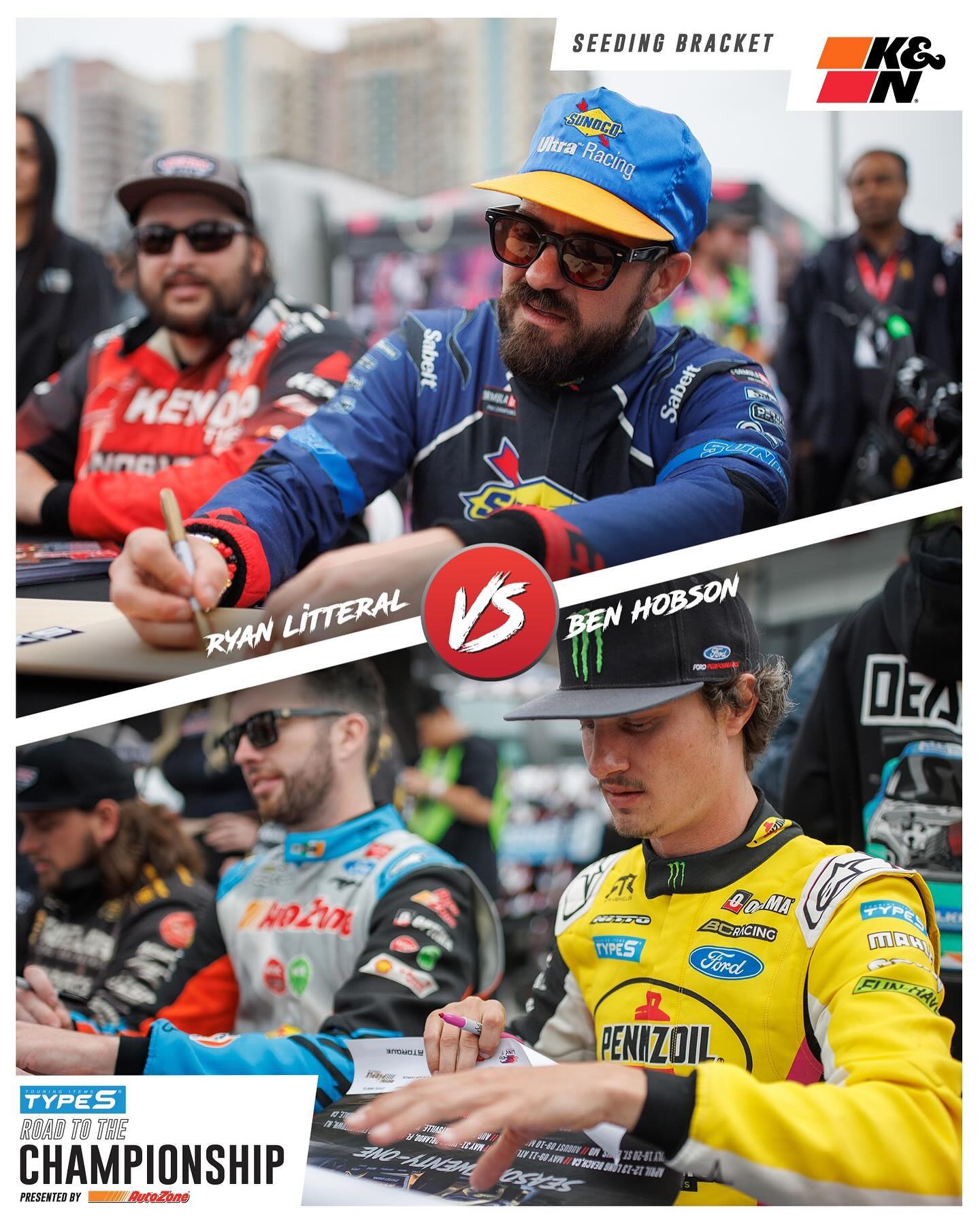 Who’s taking this?  @RyanLitteral & @BenHobson213 go head-to-head in the Seeding Sixteen on Thursday, May 9th in Atlanta.

Presented by @KNFilters