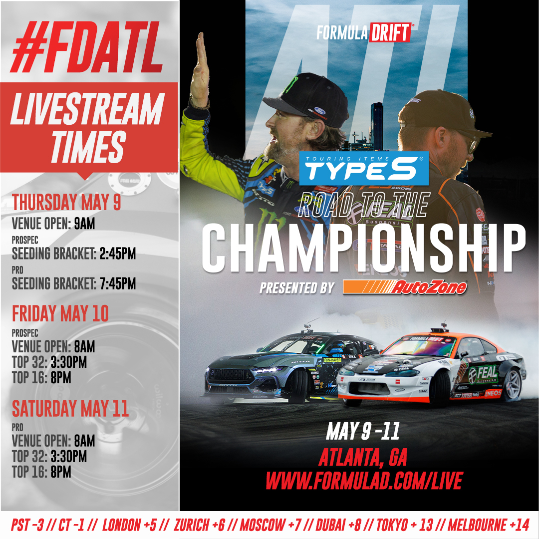 3 days of action at Road Atlanta kicks off with both PRO & @Link_ECU PROSPEC Seeding Rounds tomorrow!

Times in EDT.