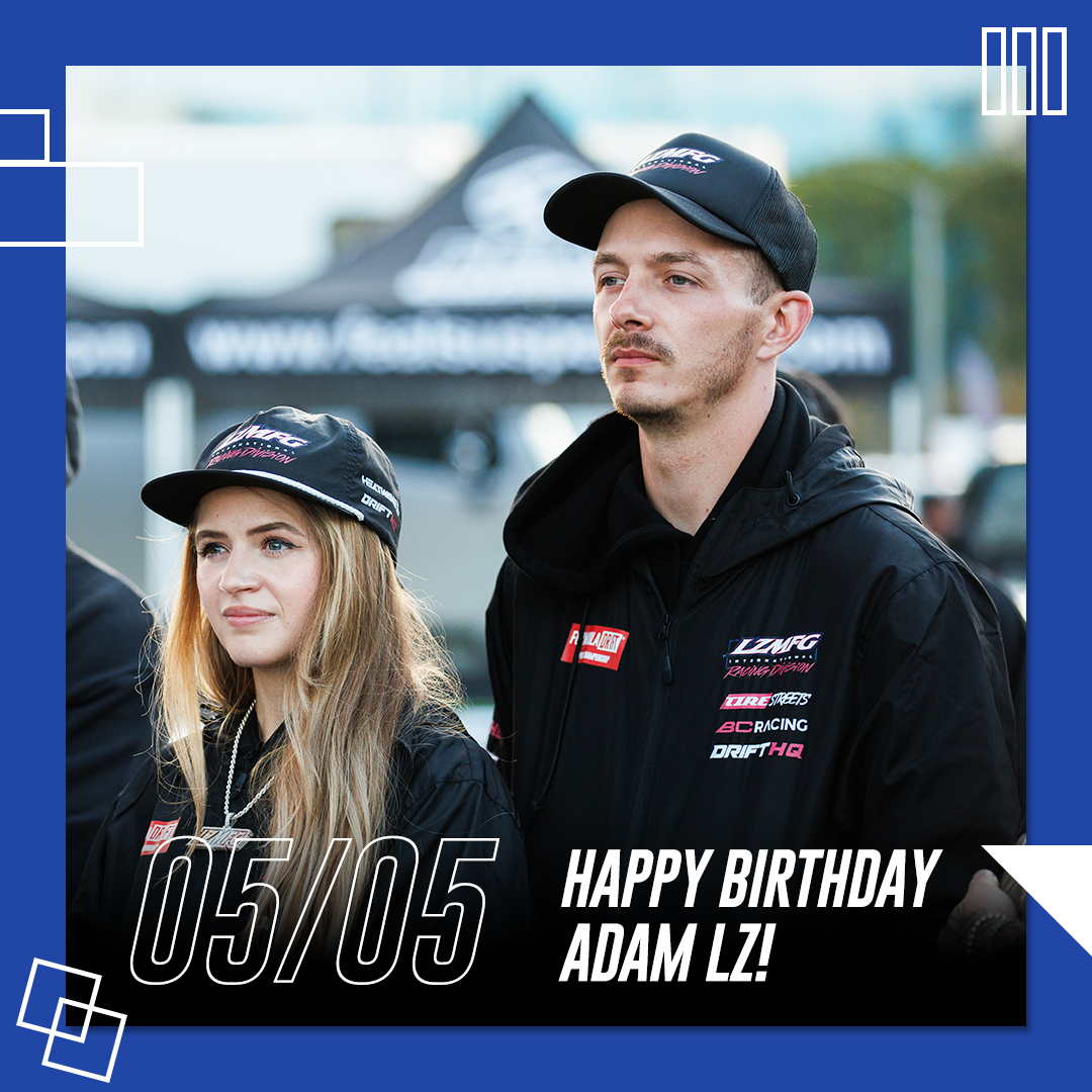 Happy Birthday @Adam_LZ! 

See you on track this Saturday!