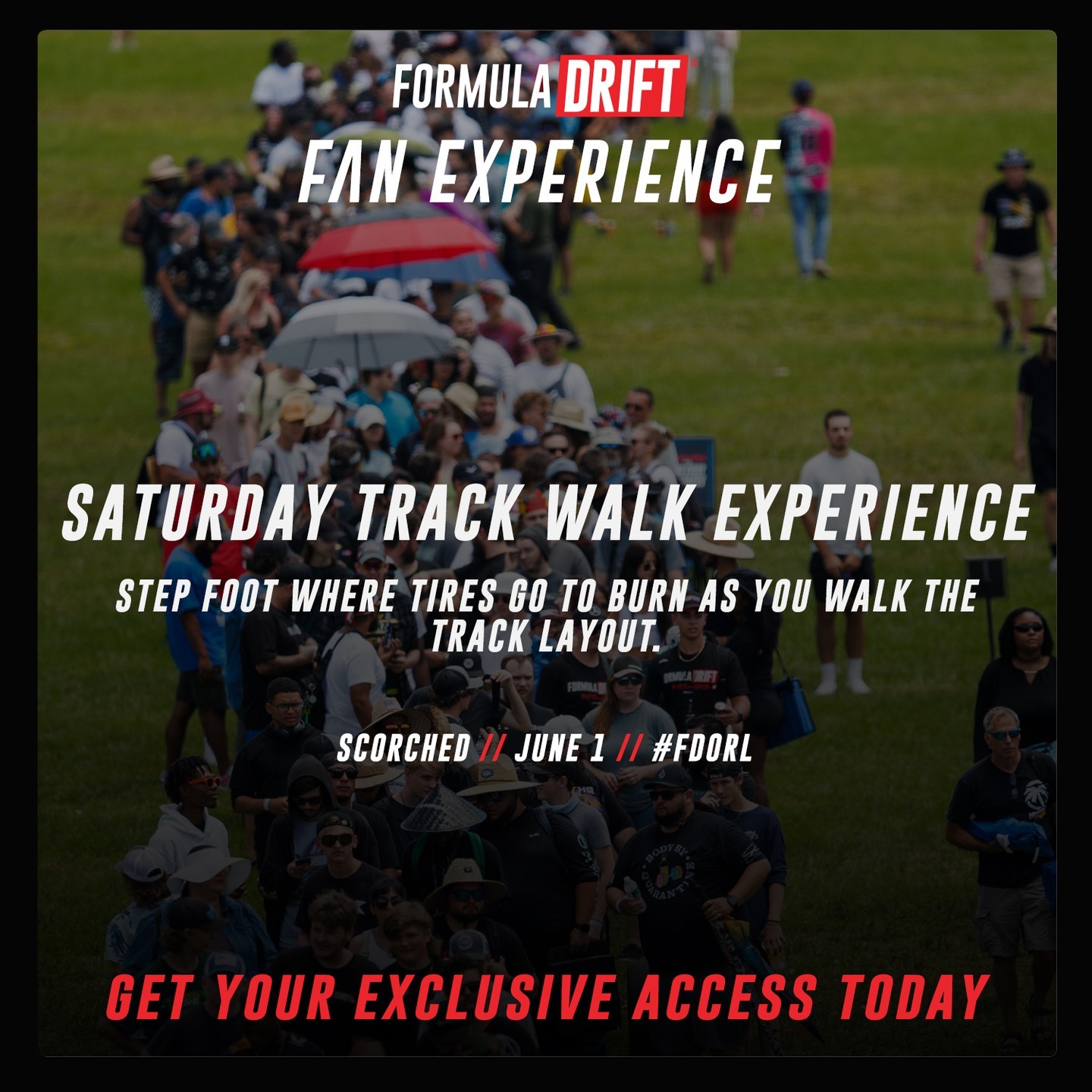 Make unforgettable with exclusive Fan Experience Add-Ons, available now with your tickets.

🛣️ Saturday Track Walk
✍🏻 Friday Autograph Experience
 FD Fan Pack

Secure yours today: (link in bio)