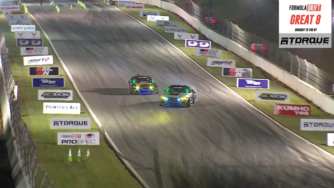 We are LIVE from Atlanta! Run 1 between @MattField777 & @JamesDeane130 in the Great 8

Presented by @TorqueMotorsport.io