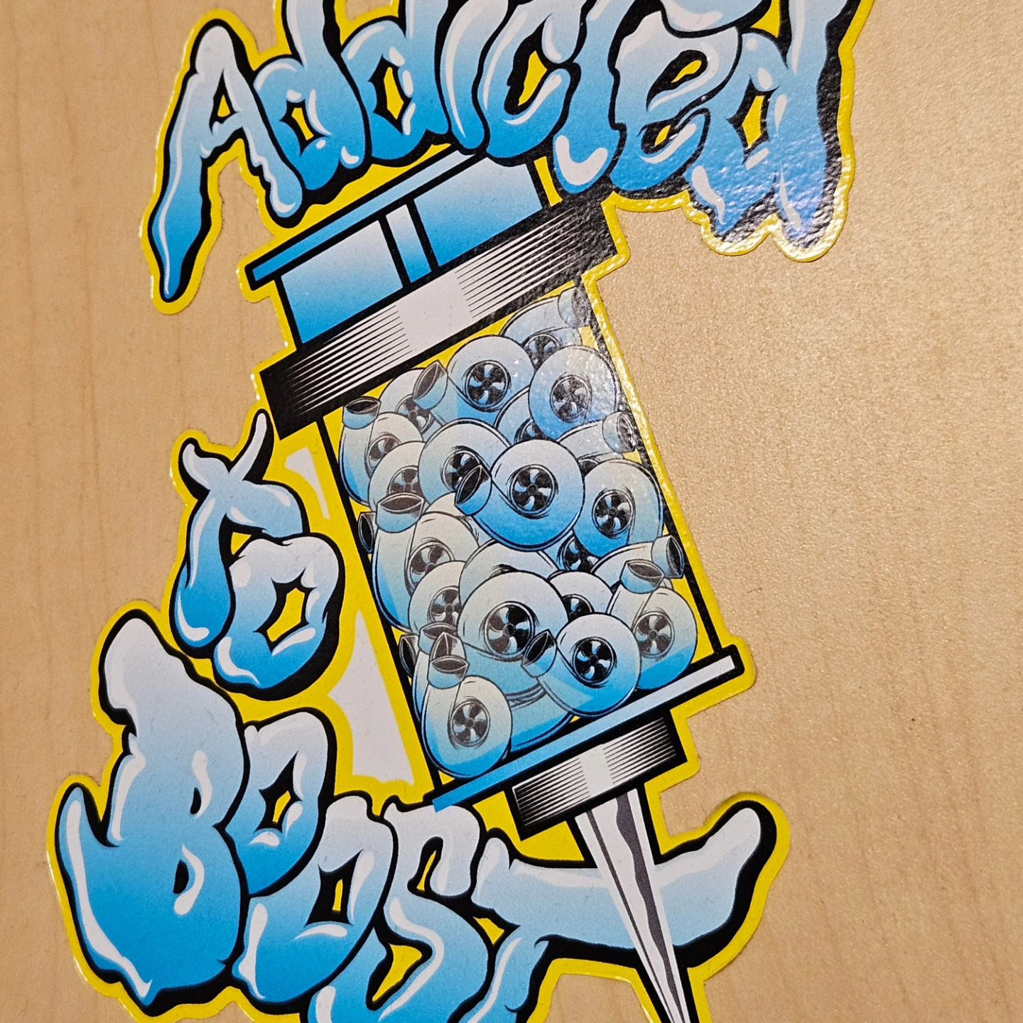 Addicted to Boost Sticker