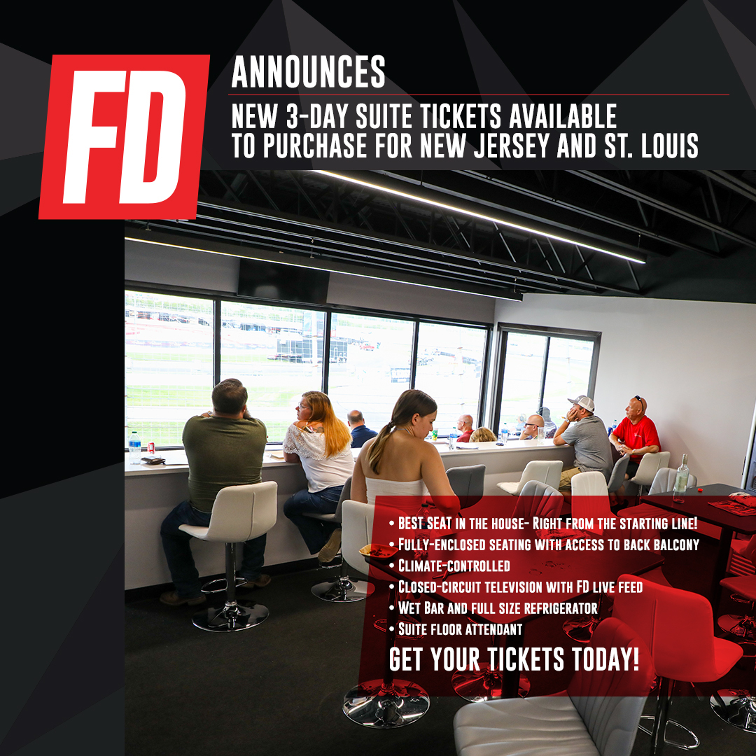 Experience FD like never before with luxury suite tickets at E-Town and St. Louis, offering the best views and VIP treatment! 🥂

Secure yours today. 🎟️ Link in bio.