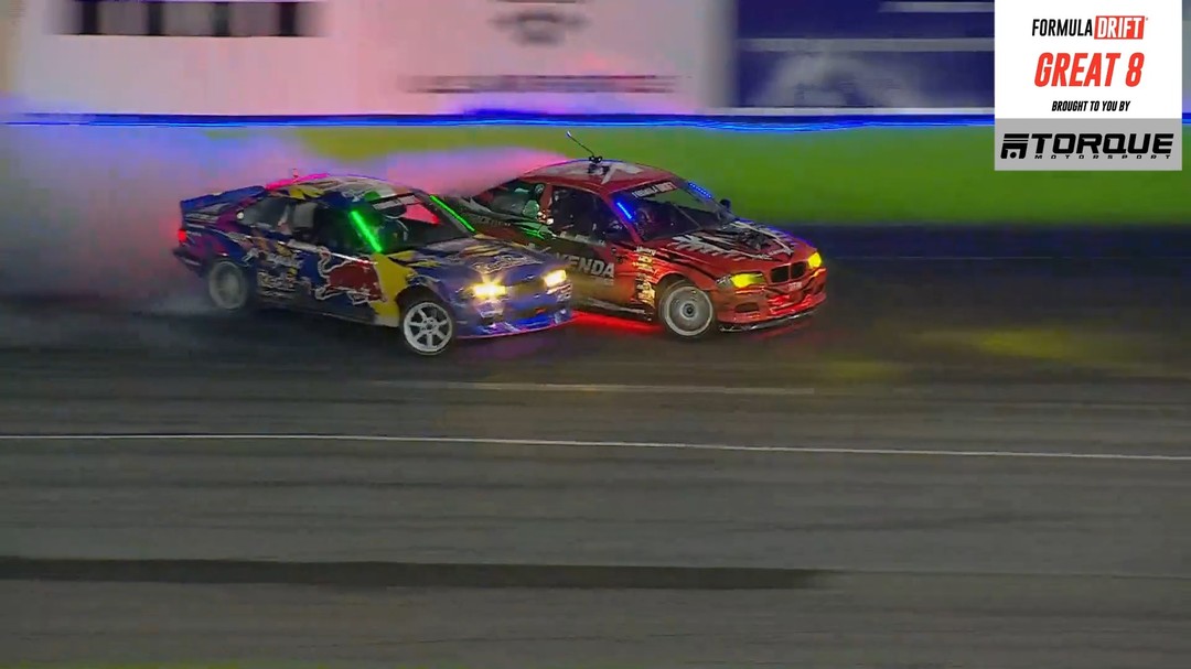 Mesmerizing action tonight. @NickNoback vs @ConorShanahan79 in the Great 8.

Presented by @TorqueMotorsport.io