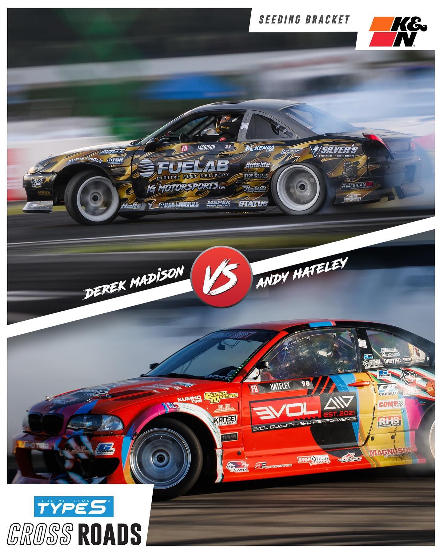 A spot in the Top 32 is on the line! ‍

@Derek_Madison & @HateleyDrift will battle it out in St. Louis in the @KNFilters Seeding 16 on July 18th.