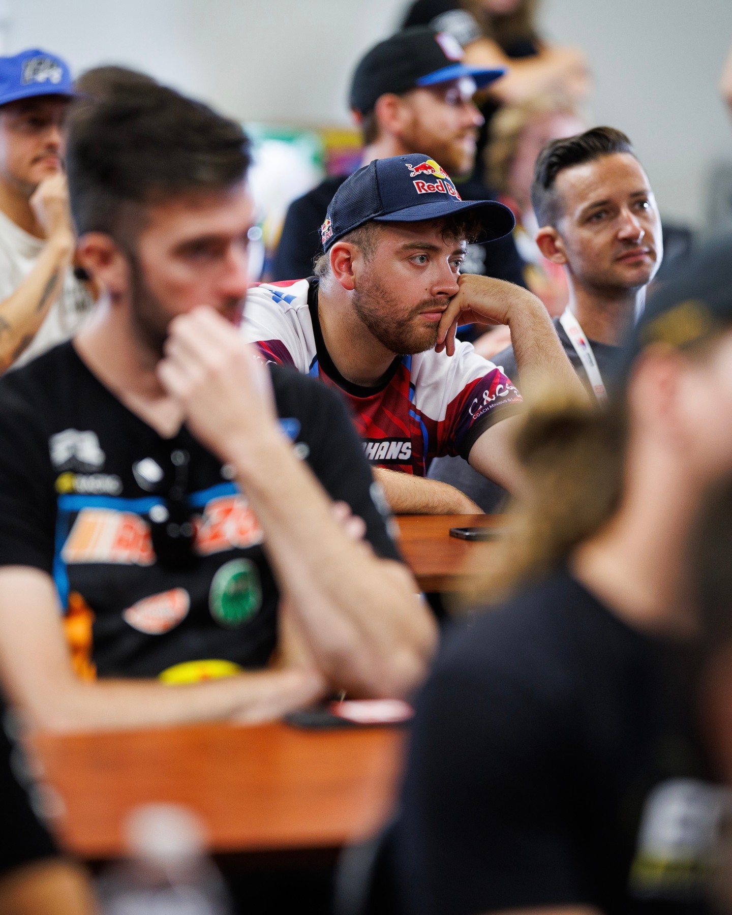 Love for the track, not so much for the drivers meetings.