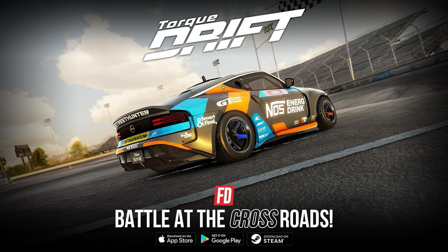 ROUND 5: with Torque Drift is now LIVE! 

 Mark your calendar with the ROUND 5 in-game event for schedule, competitive drifters! ️

 EPIC CHASE EVENT & GIVEAWAY
July 18-21, 9PM (UTC)
** FREE FD CRATE available in-store **

🌲SPONSOR TREE🌲
July 18-25, 9PM (UTC)

—
Our Formula Drift 2024 Championship is a season-long  in-game leaderboard event running alongside this year — Rip it up and land in the Top 8 at the end of the season for rare in-game AND real world prizes from @formulad @torquemotorsport.io and @torquedrift! 
—
Download for FREE