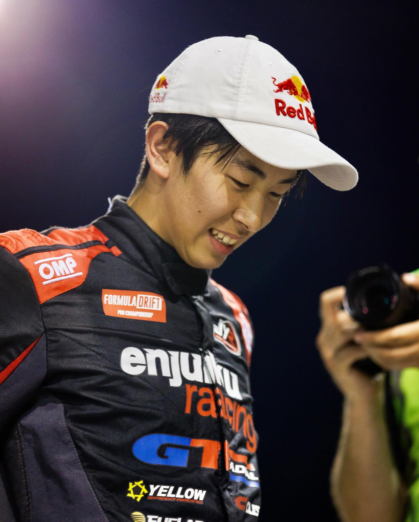 The youngest podium finisher in Formula DRIFT history!  14-year-old @Hiroya.Minowa takes P2 at RD 5, just narrowly missing the win against 3x Champ @JamesDeane130. Incredible!