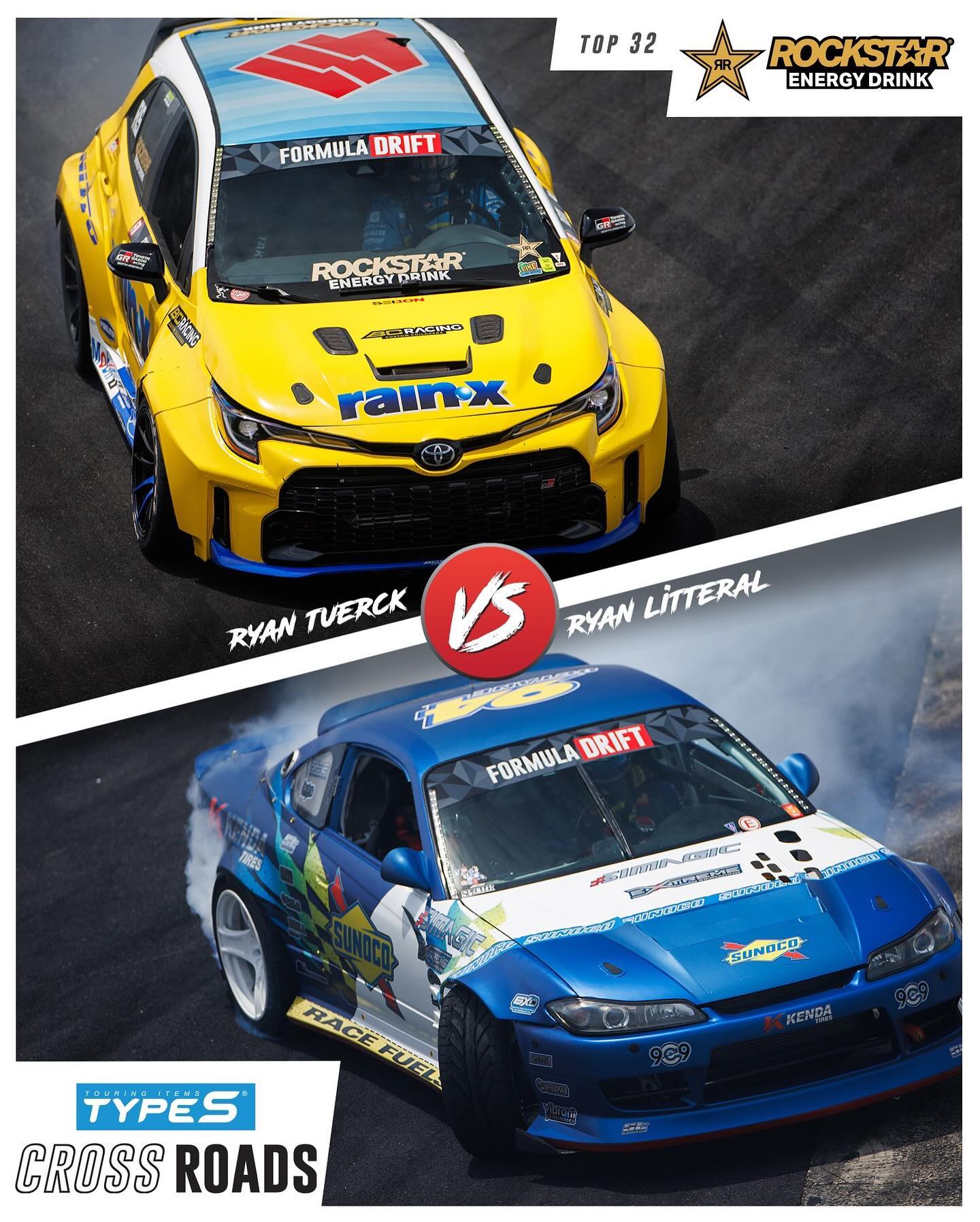 Who you got?  @RyanTuerck vs @RyanLitteral in the Top 32 this Saturday in St. Louis.

Presented by @RockstarEnergy