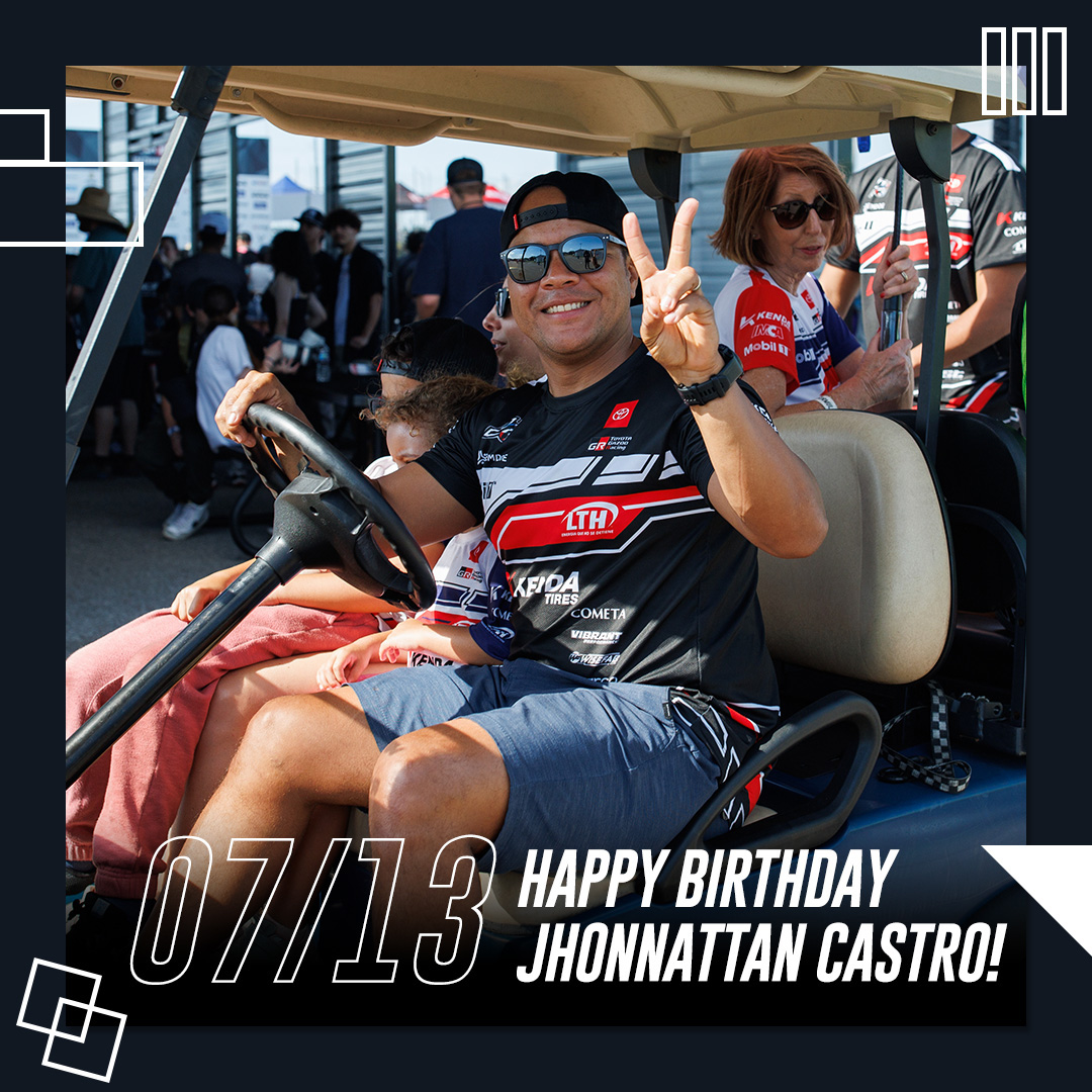 Wishing a very Happy Birthday to @JCastroRacing! ️