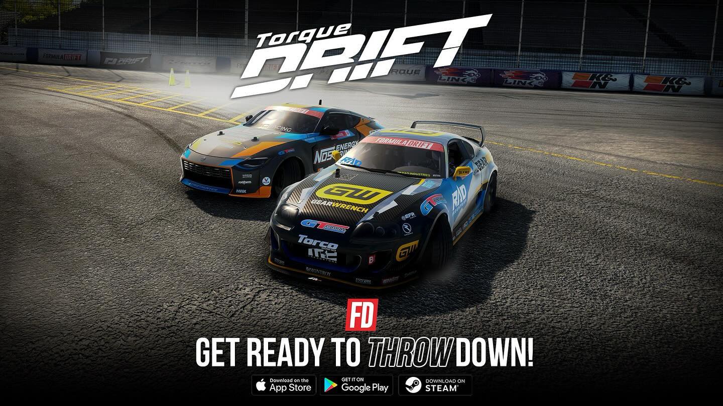 ROUND 6: with Torque Drift is now LIVE! 

 Mark your calendar with the ROUND 6 in-game event for schedule, competitive drifters! ️

 EPIC CHASE EVENT & GIVEAWAY
August 09-12, 10PM (UTC)
** FREE FD CRATE available in-store **

🌲SPONSOR TREE🌲
August 09-16, 10PM (UTC)

—
Our Formula DRIFT 2024 Championship is a season-long  in-game leaderboard event running alongside this year — Rip it up and land in the Top 8 at the end of the season for rare in-game AND real world prizes from @FormulaD, @TorqueMotorsport.io and @TorqueDrift! 
—
Download for FREE