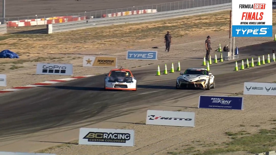 Your FINALS in Utah - @OdiDrift leads @FredricAasbo 🏜️

Presented by @TypeSAuto