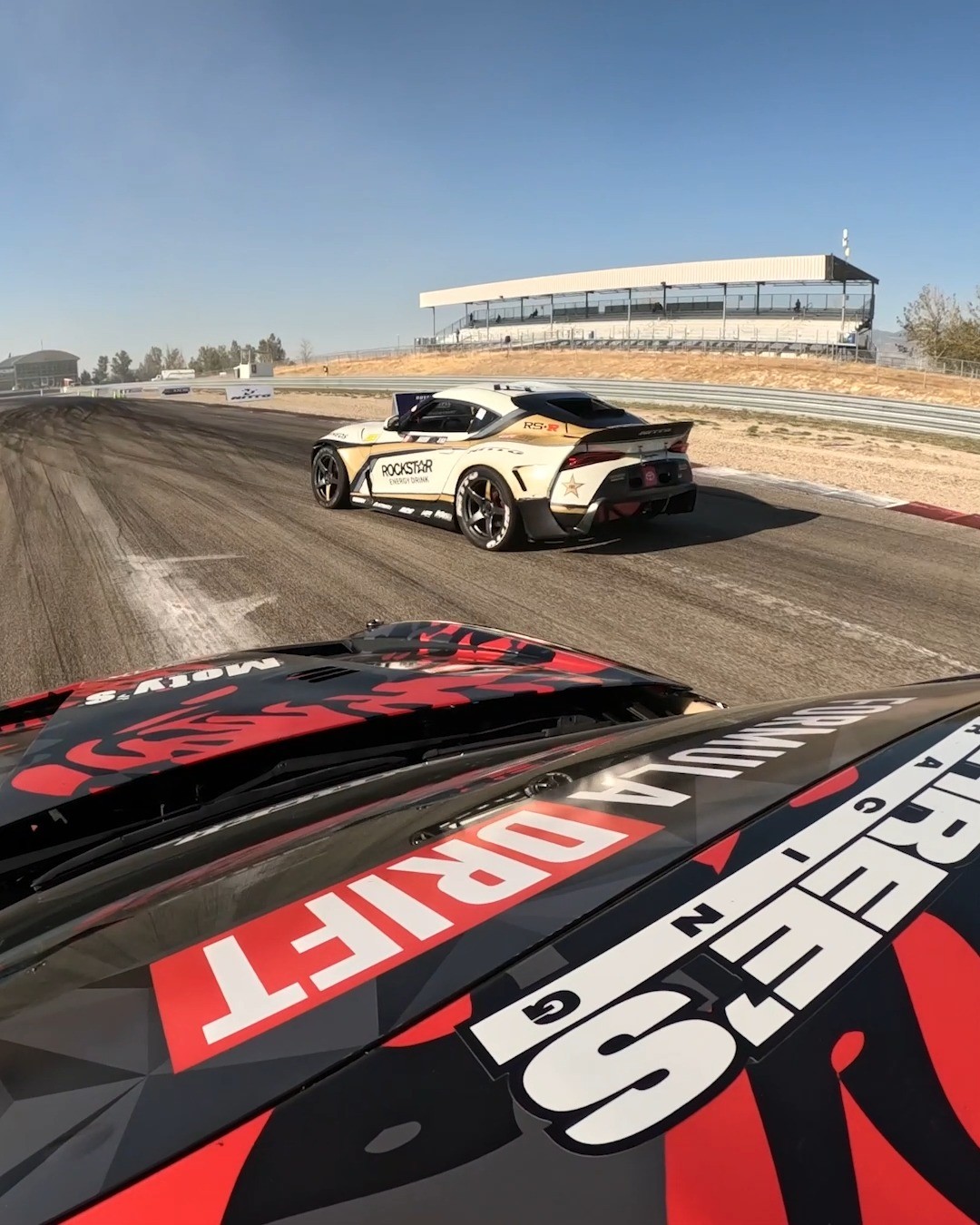 Shot on the NEW @GoPro HERO 13 Black 

@KenGushi chases down @FredricAasbo at Utah Motorsports Campus