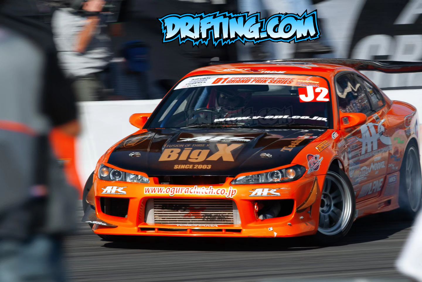 2004 - Team Orange at Irwindale Speedway - Photo by Alex