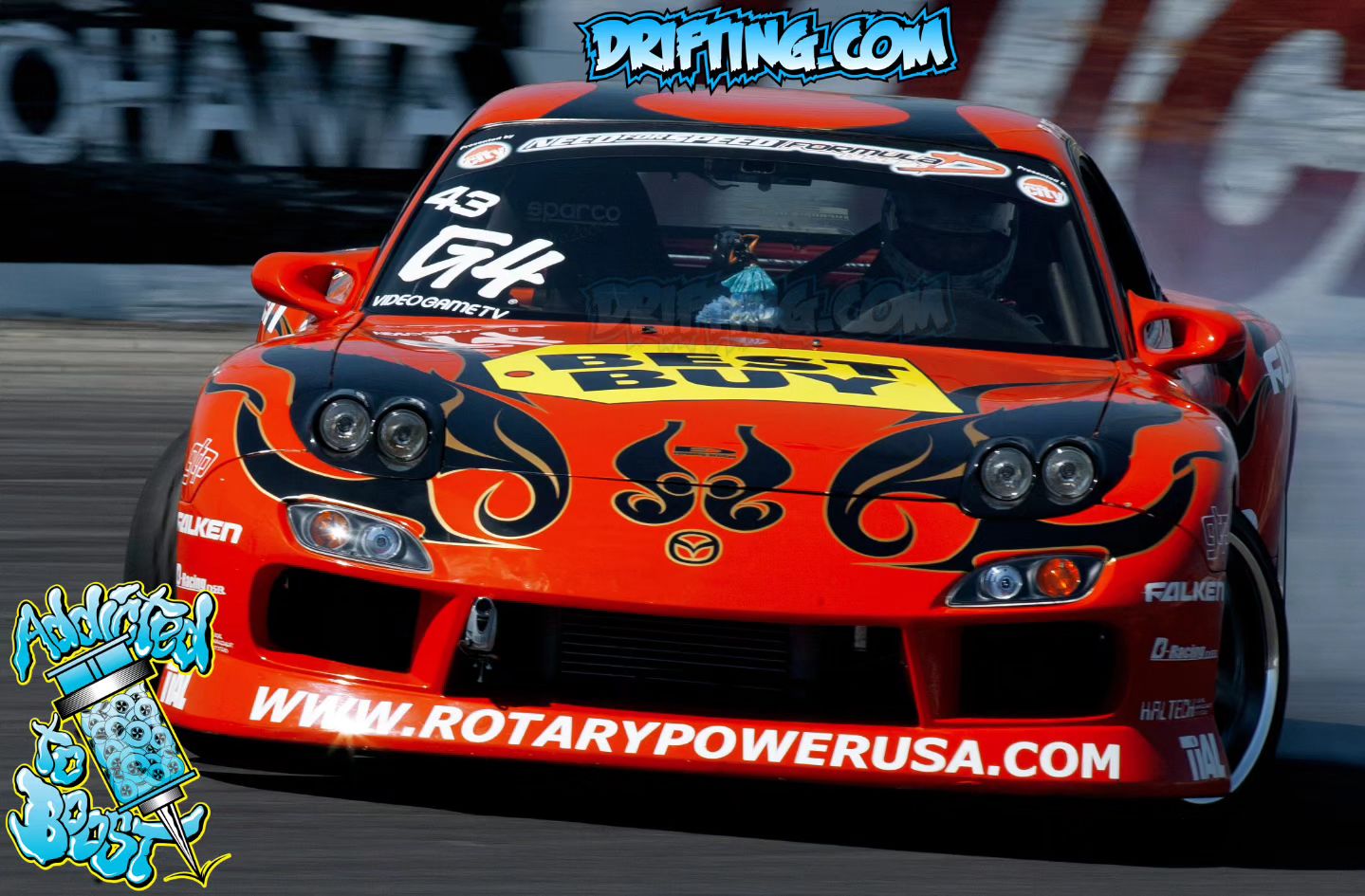 2005 Formula Drift Irwindale - Ross Petty FD3S - Photo by Alex