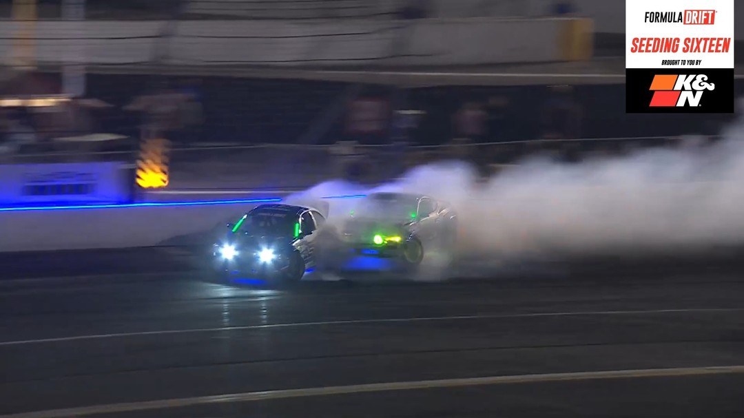 Contact  @Robert_Thorne8 & @VaughnGittinJr collide in the Irwindale Seeding 16

Presented by @KNFilters