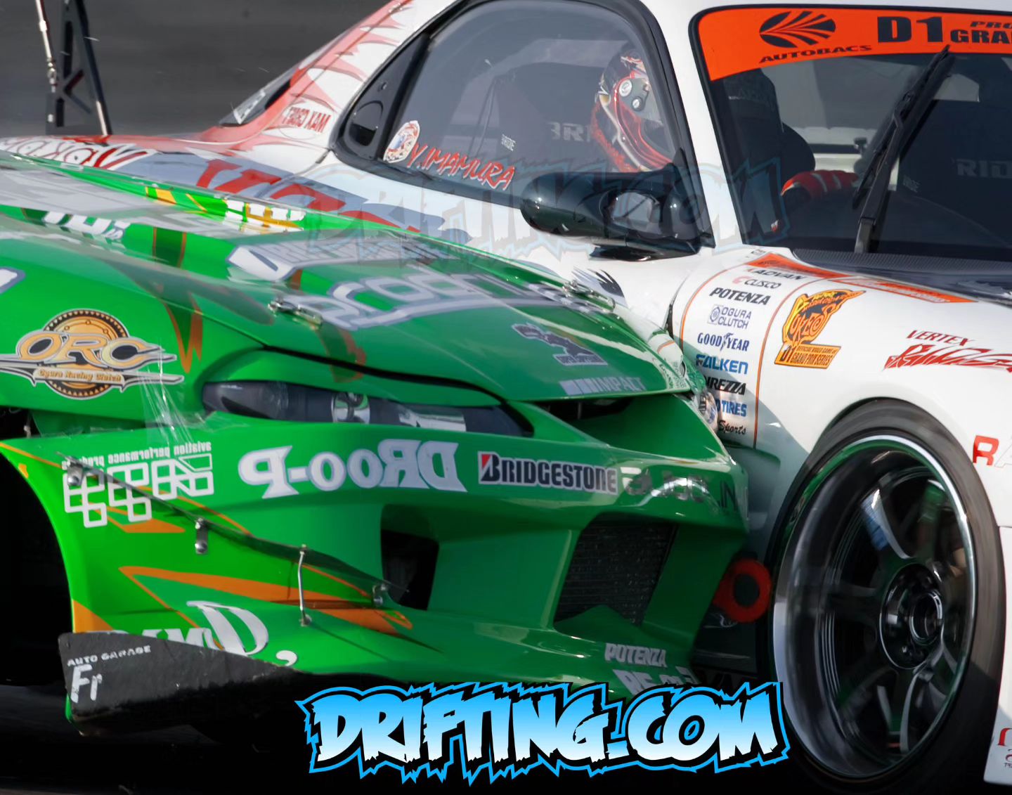 Kazama VS Imamura  2005 - D1GP Irwindale - Photo by Alex