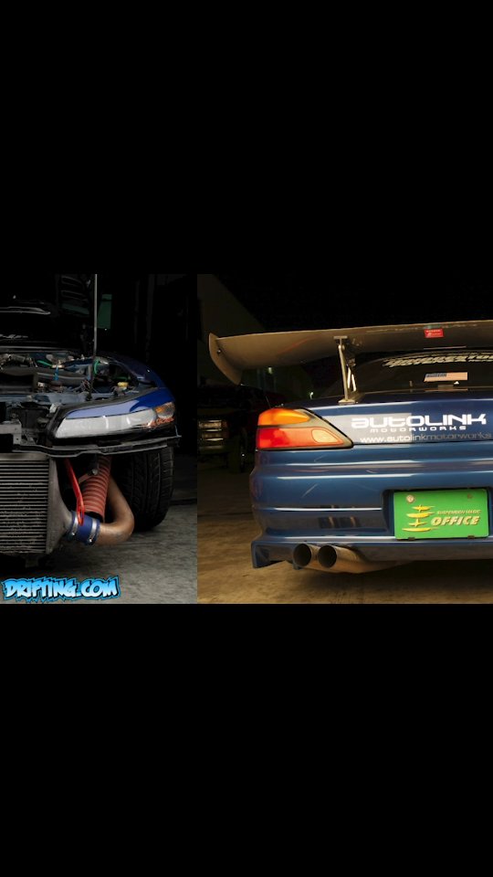 2003 - Kazama's D1GP S15 before it was Green - Photos by Alex