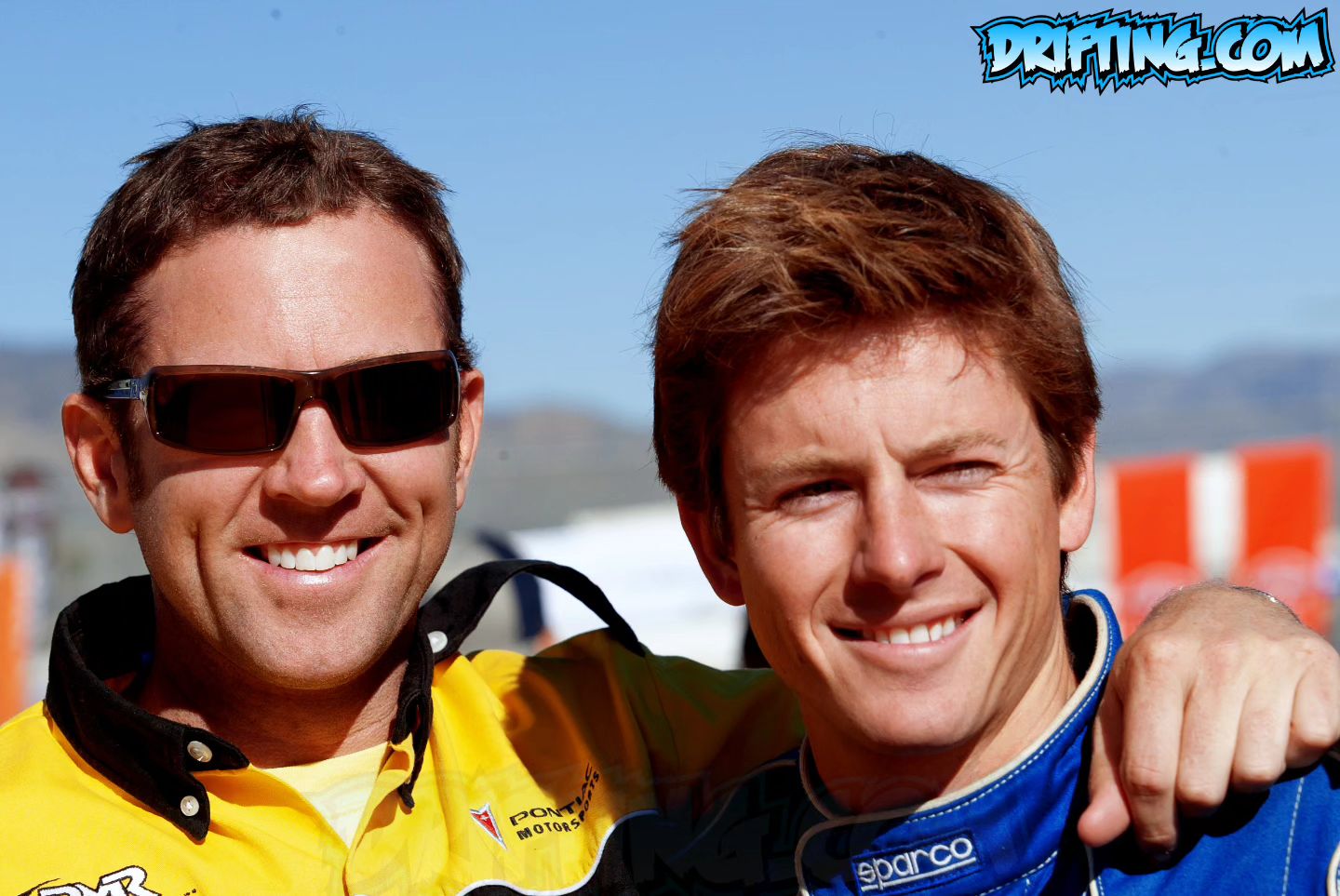 Twenty Years ago.. Tanner Foust and  Rhys Millen at the GT Live , Dec 2004