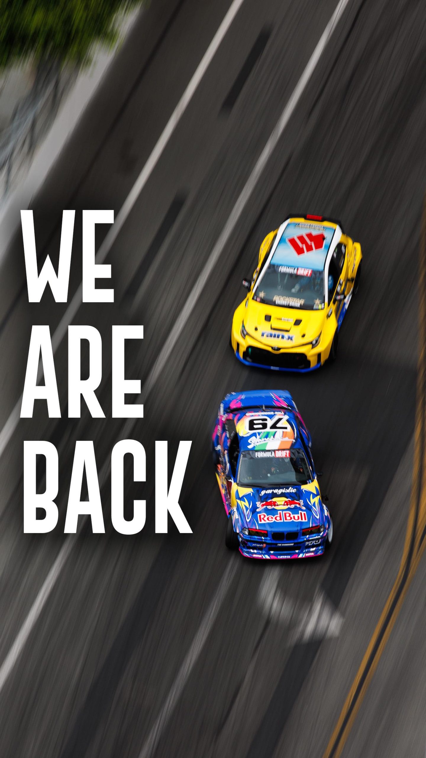 2025. No prisoners. 

We are back. An all-new Formula DRIFT season kicks off April 4 -5. Tickets to RDs 1 - 7 are available now at formulad.com