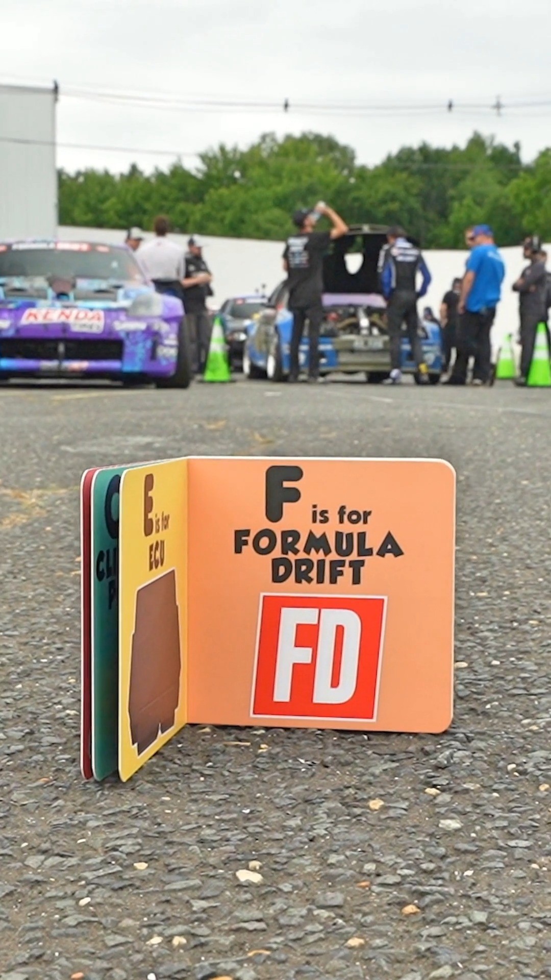 For the little Champion in your life – 'Formula Drift Edition ABC's For Future Drifters Book'. A blend of education and excitement, perfect for young minds.

Spark your child's love for cars. Link in bio.