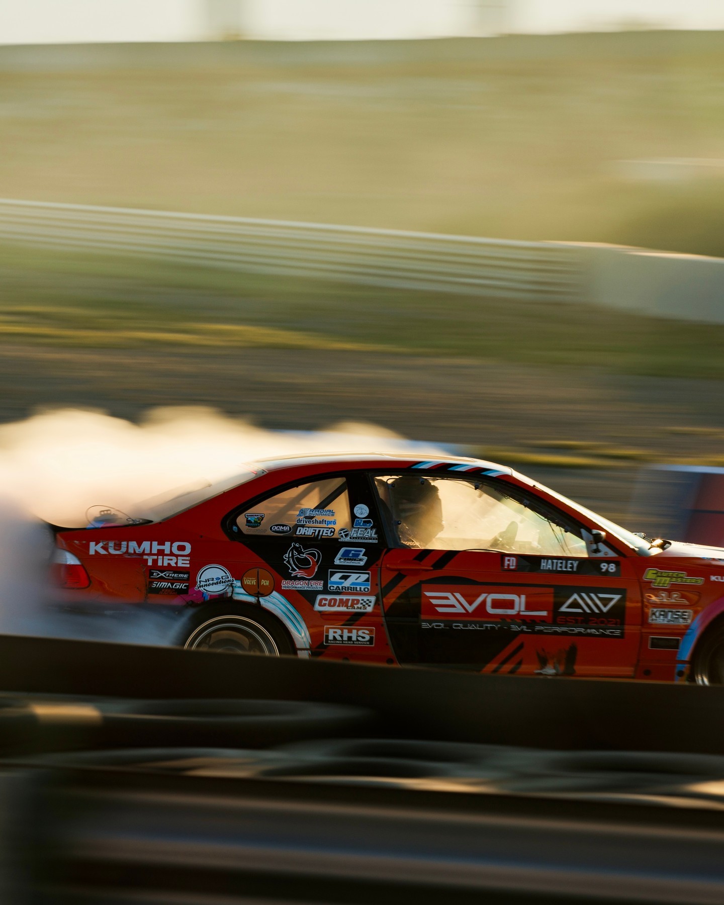 Tire smoke fades. The obsession doesn’t.
@HateleyDrift | @KumhoTireUSA